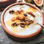 Greek Yogurt with Honey, Figs & Walnuts
