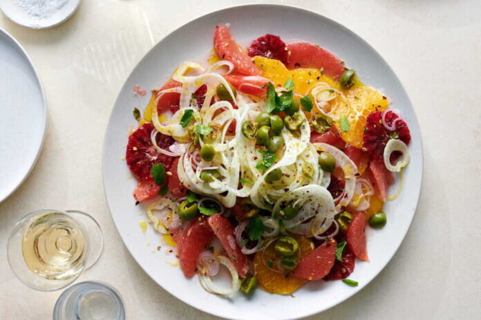 Spanish Orange & Olive Salad