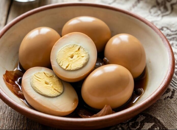 Huevos Haminados (Sephardic Slow-Cooked Onion-Skin Eggs)