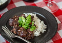 Afelia (Cypriot Pork with Red Wine and Coriander) Afelia (Cypriot Pork with Red Wine and Coriander)