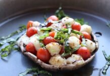 Caprese Stuffed Portobellos Caprese Stuffed Portobellos