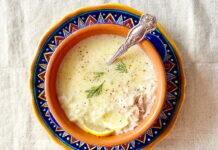 Greek Avgolemono Soup (Lemon Chicken Soup) Greek Avgolemono Soup (Lemon Chicken Soup)