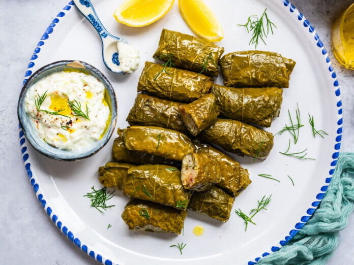 Stuffed Grape Leaves (Dolmades)