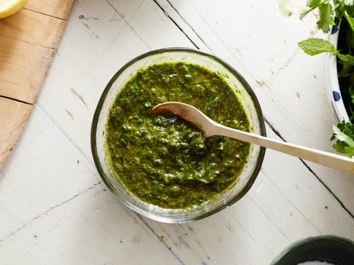Chermoula (Moroccan Herb and Spice Sauce for Fish)