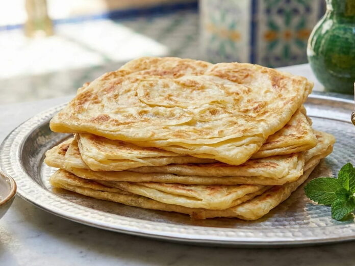 Msemen (Moroccan Square Flatbread)
