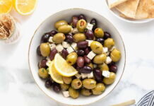 Marinated Olives and Feta Marinated Olives and Feta