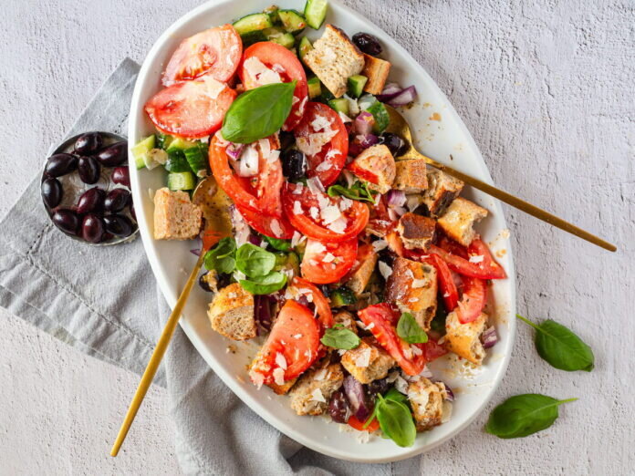 Italian Panzanella (Bread Salad)