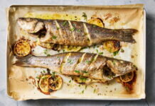 Grilled Branzino with Lemon and Herbs Grilled Branzino with Lemon and Herbs