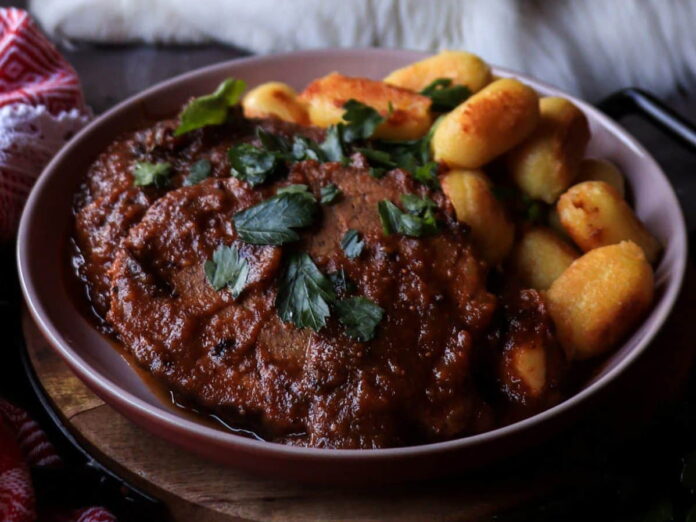 Pašticada (Dalmatian Braised Beef in Sweet Wine Sauce)
