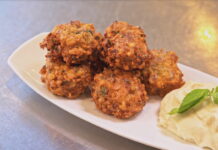 Revithokeftedes (Greek Chickpea Fritters) Revithokeftedes (Greek Chickpea Fritters)