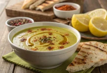 Bissara (Moroccan Fava Bean Breakfast Soup) Bissara (Moroccan Fava Bean Breakfast Soup)
