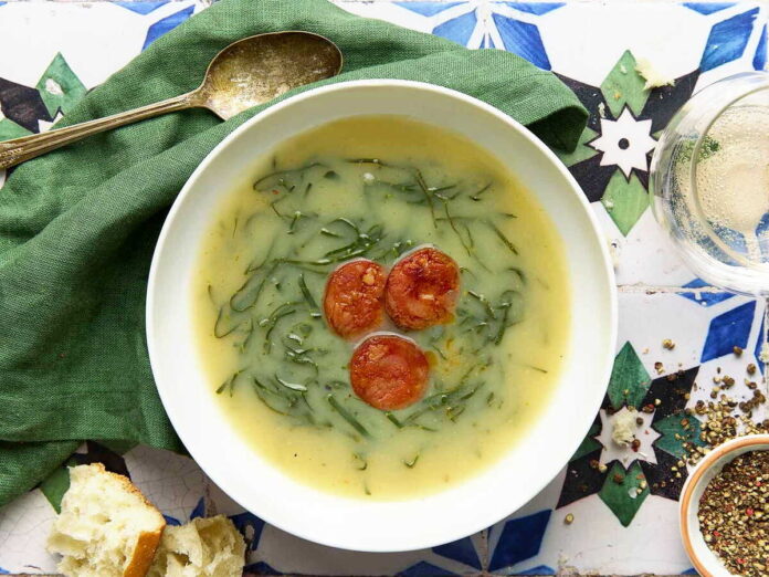 Caldo Verde (Portuguese Kale and Potato Soup)