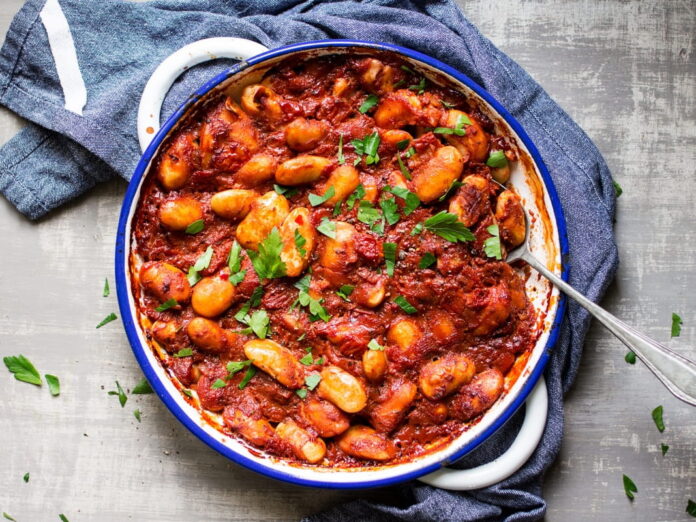 Gigantes Plaki (Greek Baked Giant Beans)
