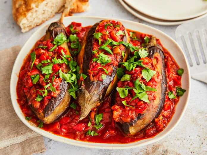 imam_bayildi_1 (1) (1) Imam Bayildi (Turkish Stuffed Eggplant)