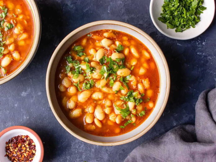 Loubia (Moroccan White Bean Stew in Tomato Sauce)