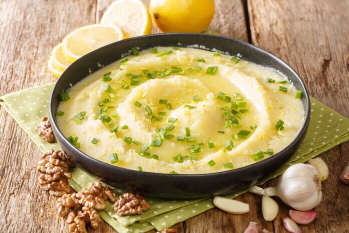 skordalia-greek-garlice28093potato-dip (1) (1) Skordalia (Greek Garlic Sauce)