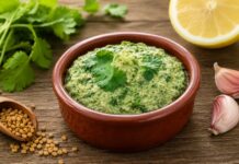 Hilbeh (Yemeni Fenugreek and Cilantro Relish) Hilbeh (Yemeni Fenugreek and Cilantro Relish)