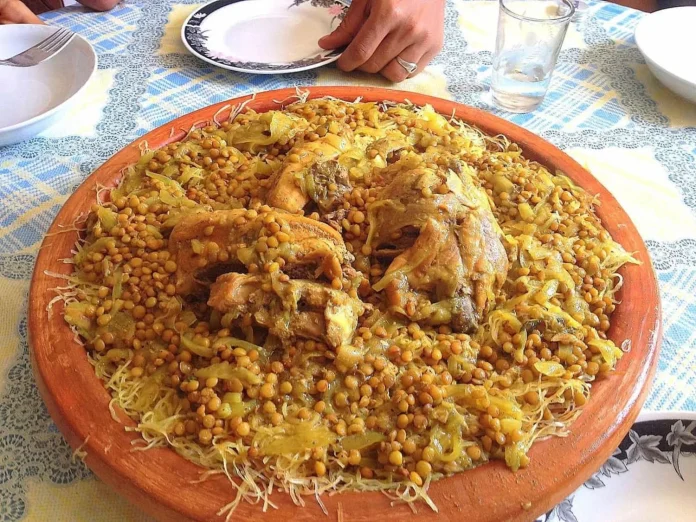 Rfissa (Moroccan Chicken and Lentils with Msemen and Fenugreek)