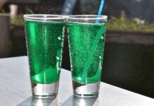 Diabolo Menthe (French Mint Syrup Soda) Diabolo Menthe (French Mint Syrup Soda)