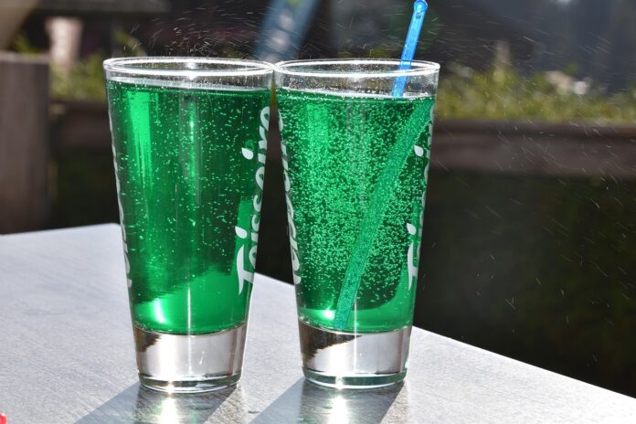 Diabolo Menthe (French Mint Syrup Soda)