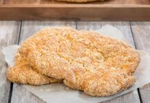 Lagana (Greek Sesame Flatbread for Clean Monday) Lagana (Greek Sesame Flatbread for Clean Monday)