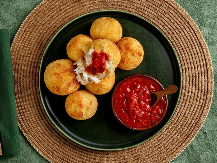 Arancini (Sicilian Stuffed Rice Balls)