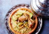 Rechta (Algerian Saffron Noodles with Chicken and Chickpeas) Rechta (Algerian Saffron Noodles with Chicken and Chickpeas)