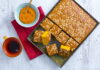 Sfouf (Lebanese Turmeric and Anise Semolina Cake) Sfouf (Lebanese Turmeric and Anise Semolina Cake)