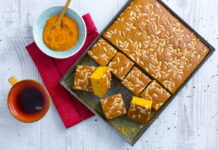 Sfouf (Lebanese Turmeric and Anise Semolina Cake) Sfouf (Lebanese Turmeric and Anise Semolina Cake)