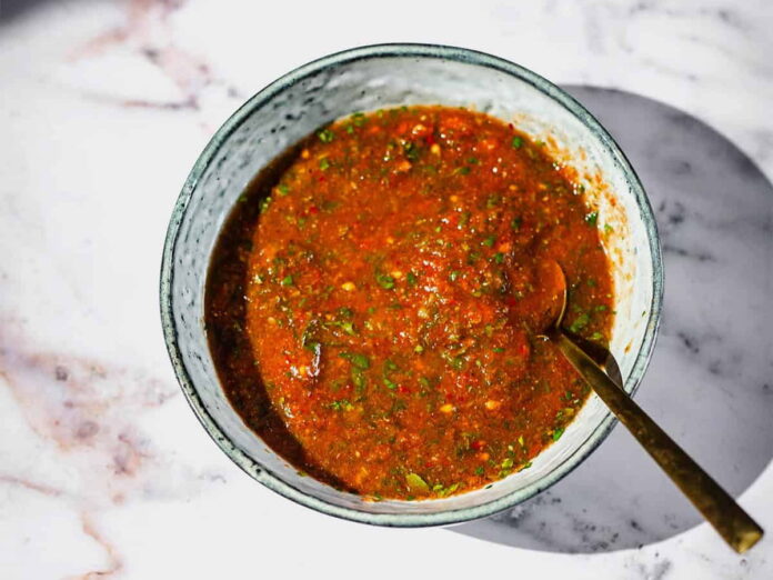 red-sahawiq-1200-fotor-20260905173841 (1) Sahawiq (Yemeni Fresh Tomato and Chili Relish)